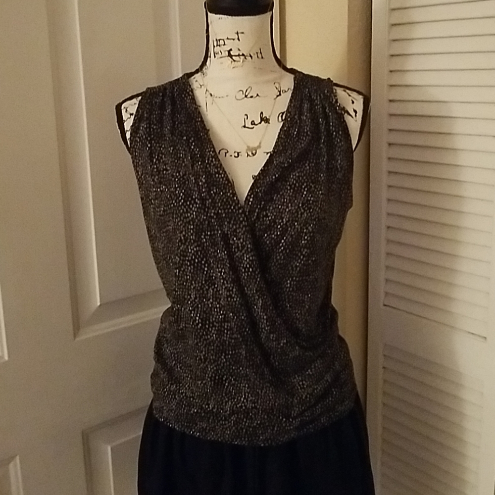 H & M Faux wrap  top